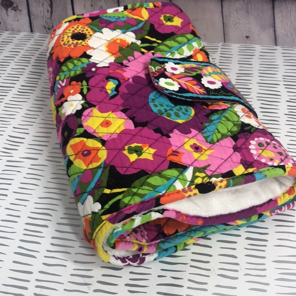 Vera Bradley baby changer blanket bright colors